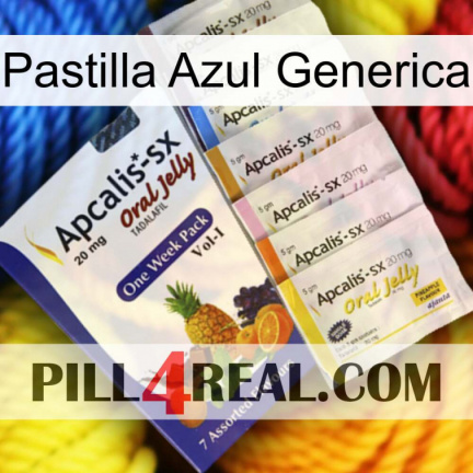 Pastilla Azul Generica 11
